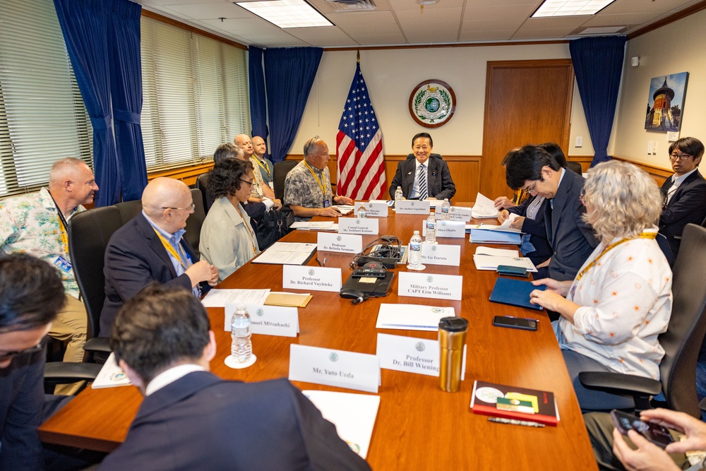 National Security Advisor to the Japanes Prime Minister visits DKI APCSS