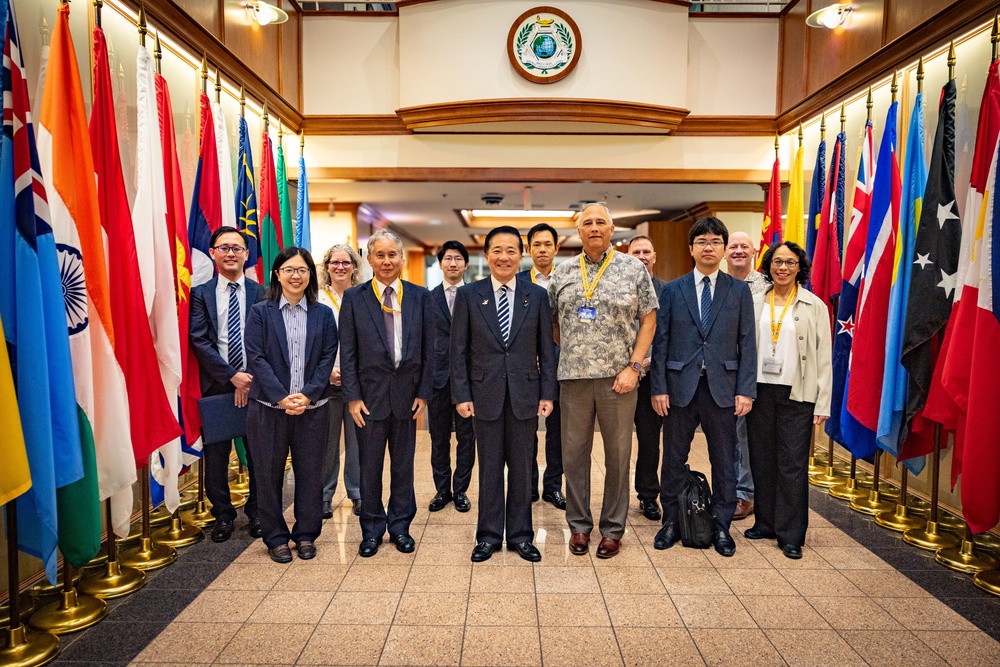 National Security Advisor to the Japanes Prime Minister visits DKI APCSS