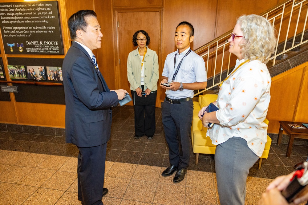 National Security Advisor to the Japanes Prime Minister visits DKI APCSS