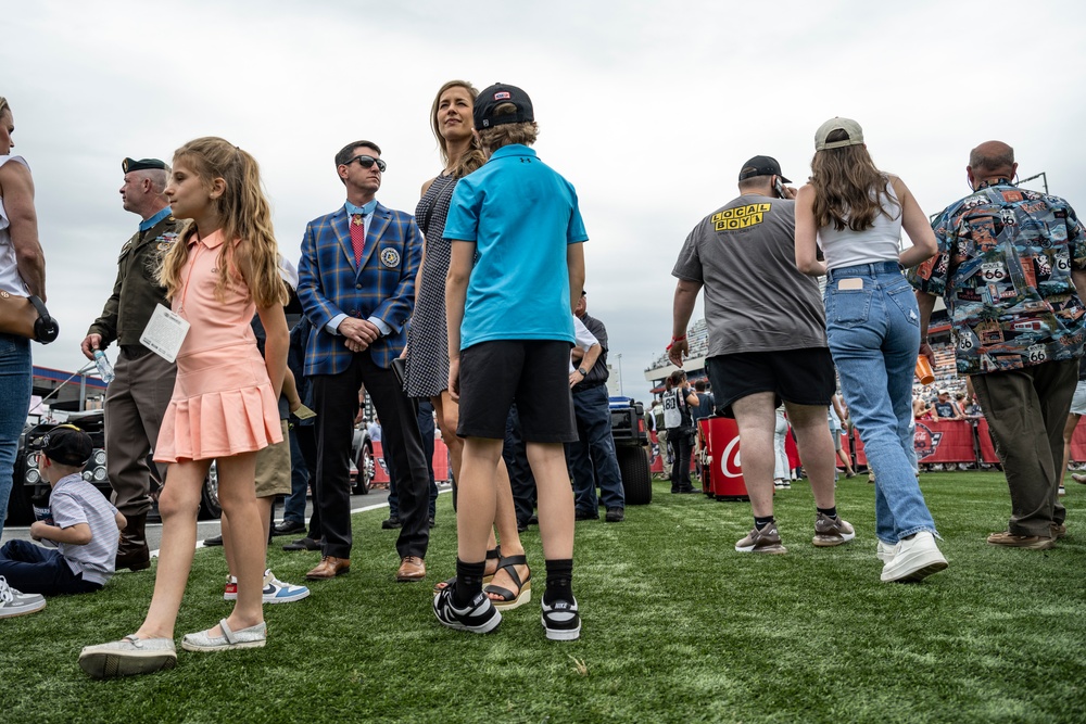 Veterans at Coca Cola 600 2025
