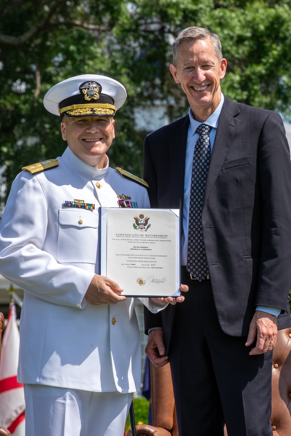 PEO Ships Change of Office Ceremony