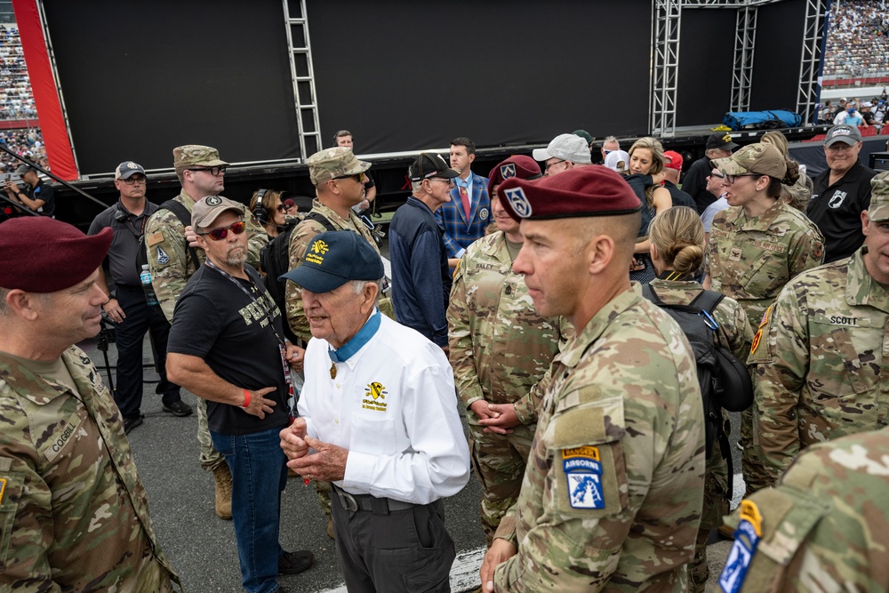 Veterans at Coca Cola 600 2025