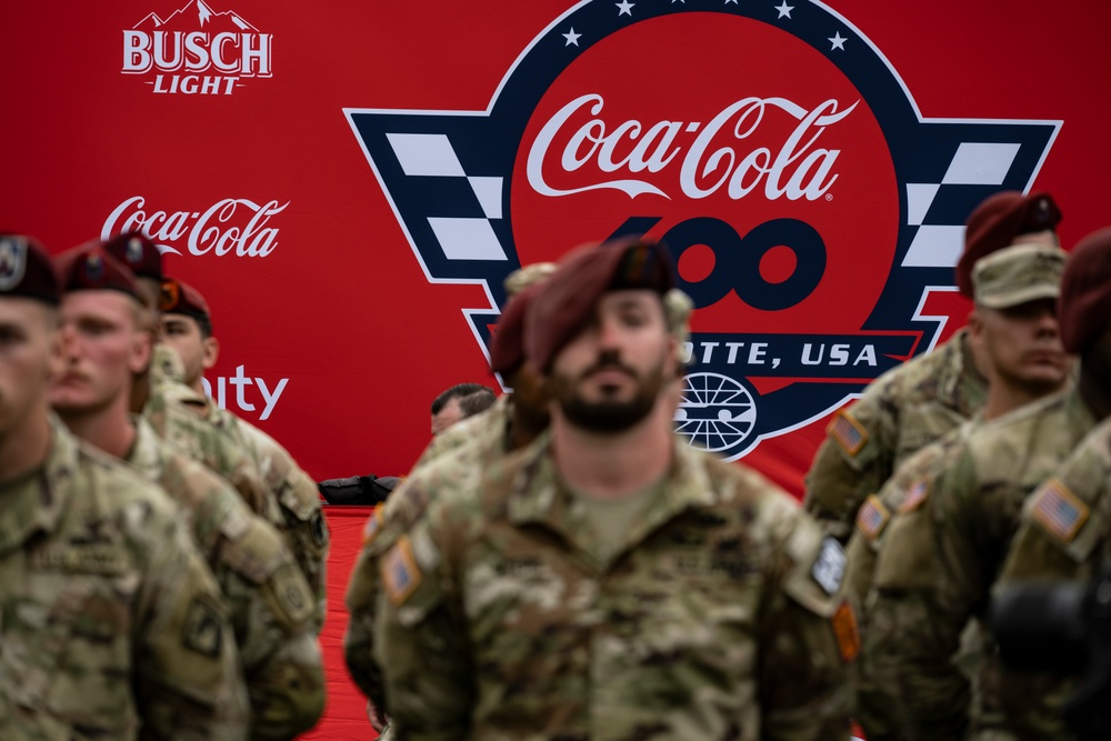 Veterans at Coca Cola 600 2025