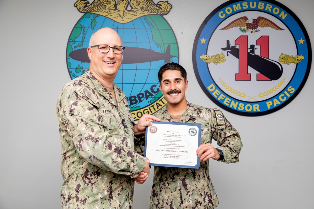 Commander, Submarine Squadron 11 Awards-At-Quarters