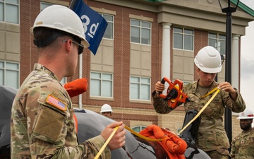 New Rocky the Bulldog Statues placed on Fort Stewart