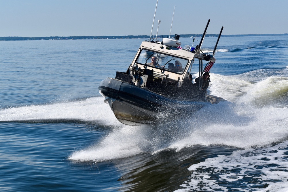 Port Security Unit 301 conducts waterside tactics