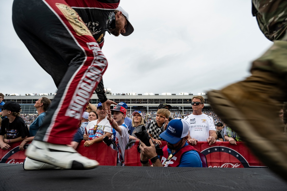 Veterans at Coca Cola 600 2025