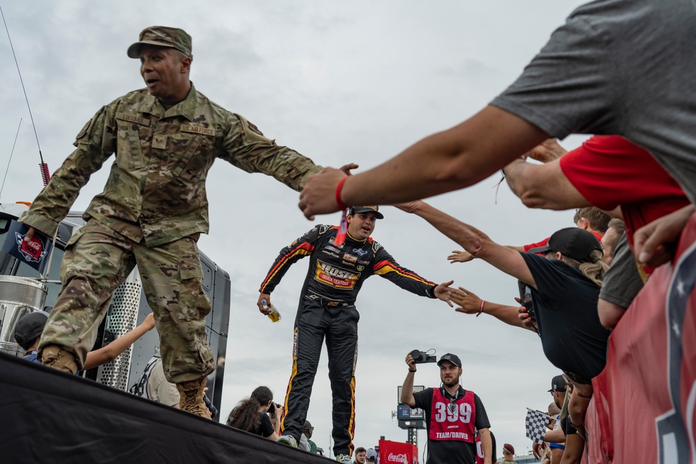 Veterans at Coca Cola 600 2025