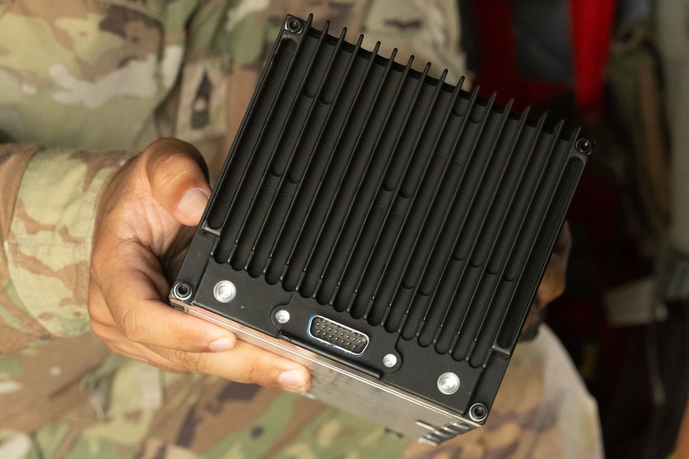 82nd Combat Aviation Brigade installs latest communication technology onto aircraft platforms