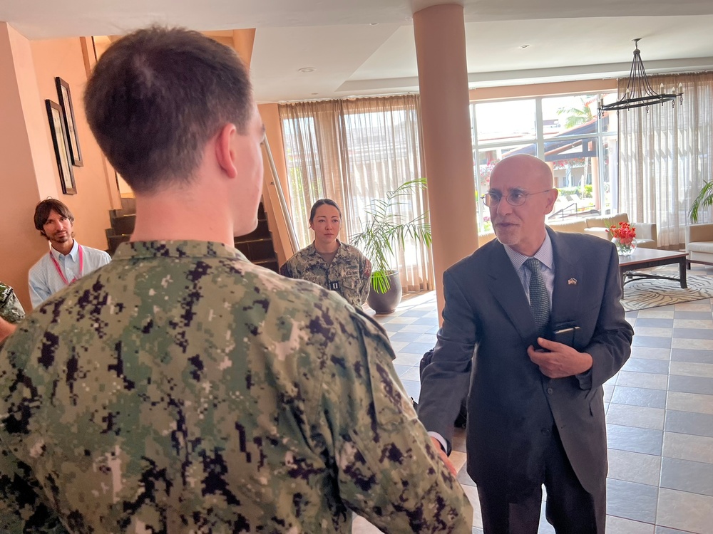 Ambassador Scott visits Cabo Verde for OE25