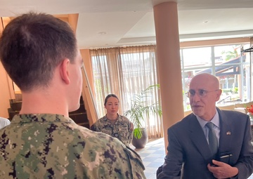 Ambassador Scott visits Cabo Verde for OE25