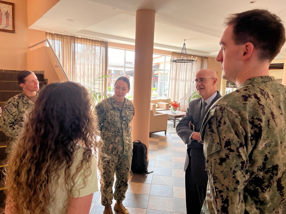 Ambassador Scott visits Cabo Verde for OE25