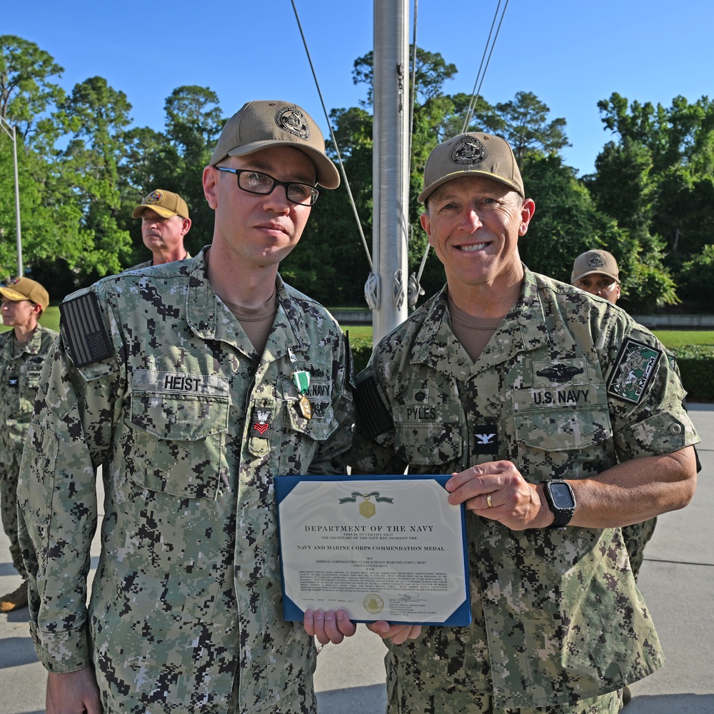 Awards Ceremony at Naval Hospital Jacksonville