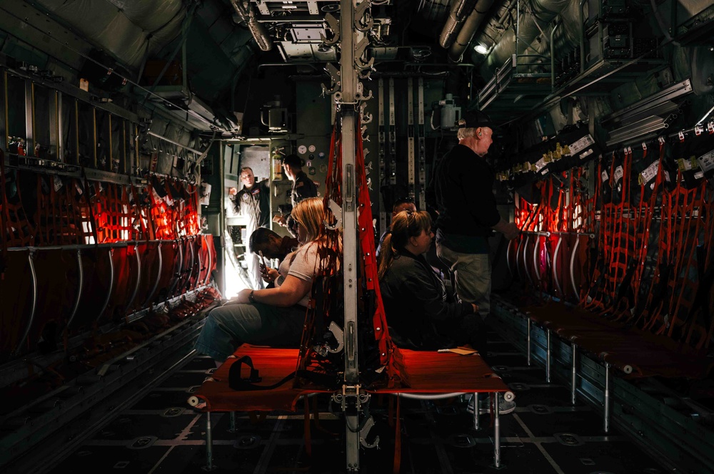 The 139th Airlift Wing takes local educators to the skies
