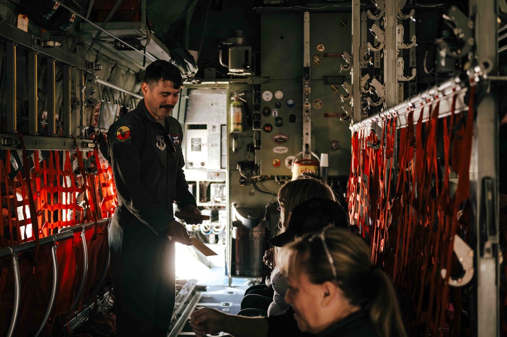 The 139th Airlift Wing takes local educators to the skies