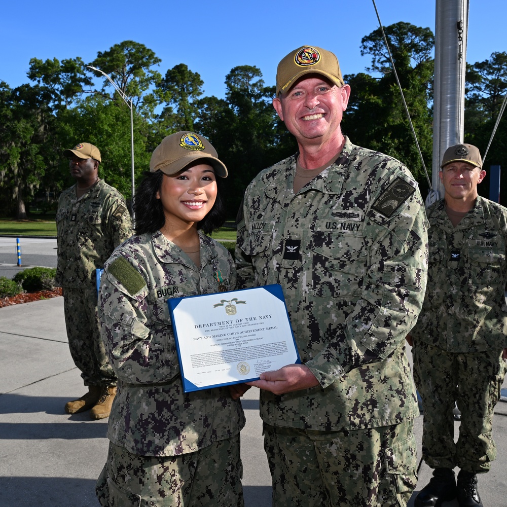 Awards Ceremony at Naval Hospital Jacksonville