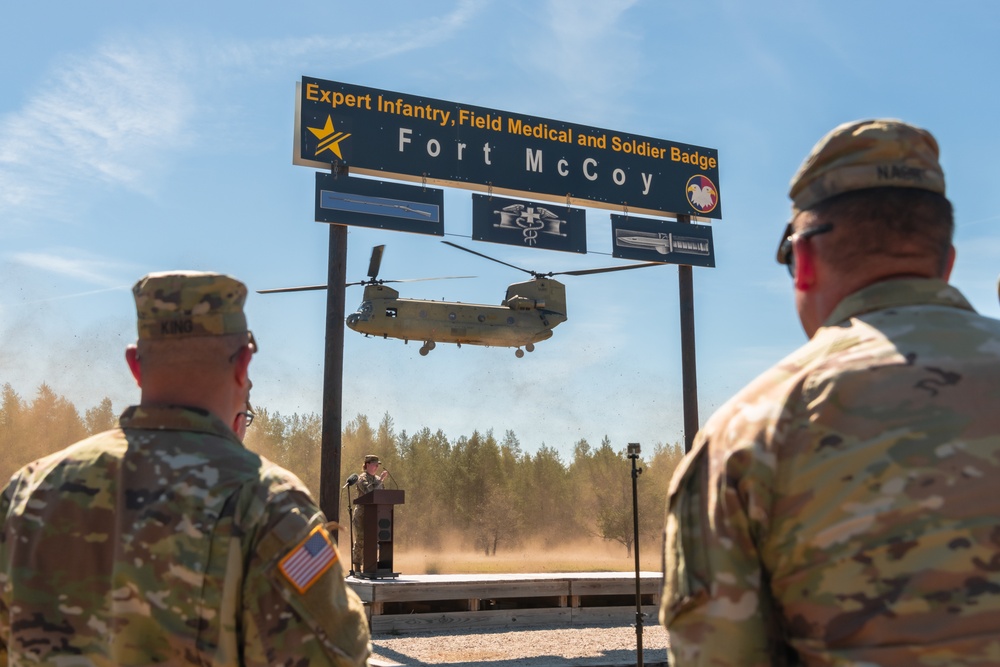 E3B Awards Ceremony at Fort McCoy