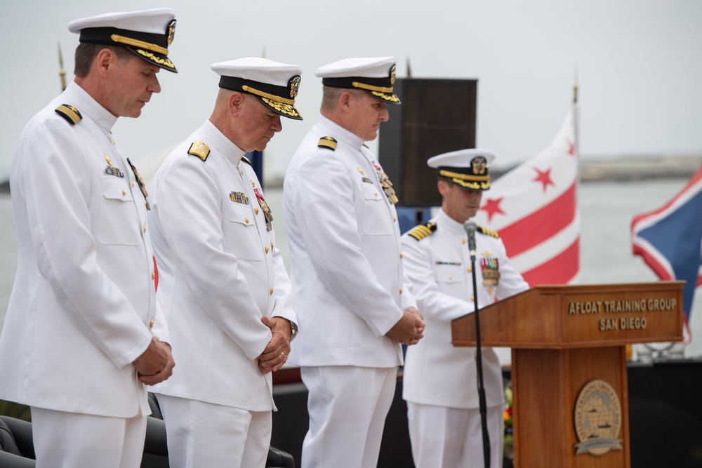 Command of ATGPAC Changes Hands