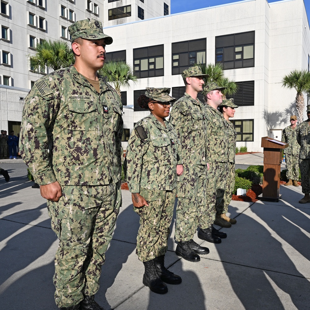 Frocking Ceremony at Naval Hospital Jacksonville