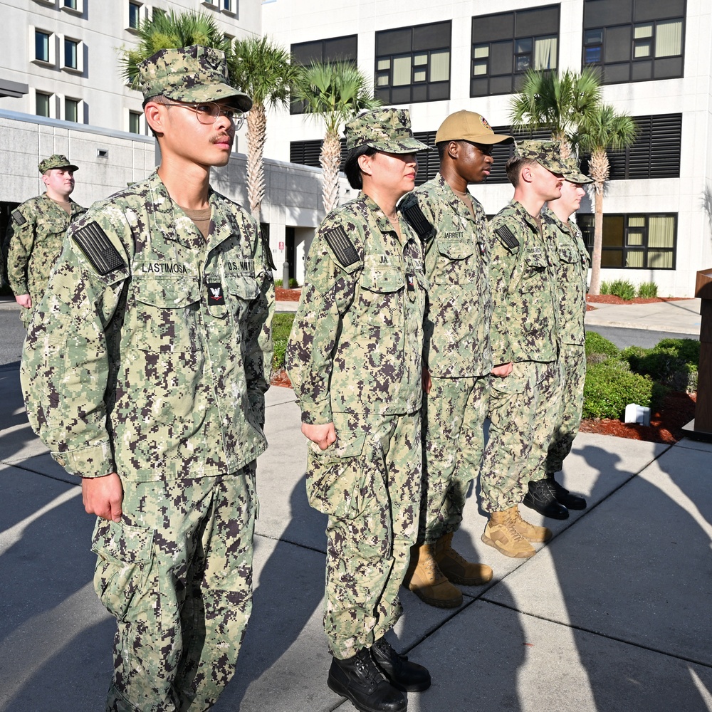 Frocking Ceremony at Naval Hospital Jacksonville