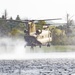CH-47 Chinook crew helps Army Reserve competitors for Best Squad competition at Fort McCoy