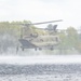 CH-47 Chinook crew helps Army Reserve competitors for Best Squad competition at Fort McCoy
