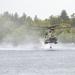 CH-47 Chinook crew helps Army Reserve competitors for Best Squad competition at Fort McCoy