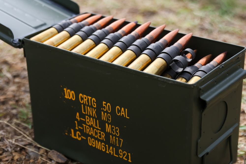 190th Engineers Conduct M2 &amp; M240B Familiarization