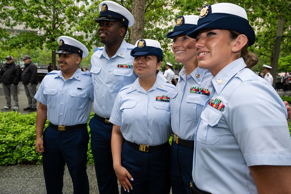 Fleet Week New York promotion and advancement ceremony
