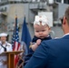 Mustin Baby Baptized Aboard Namesake Warship