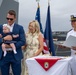 Mustin Baby Baptized Aboard Namesake Warship