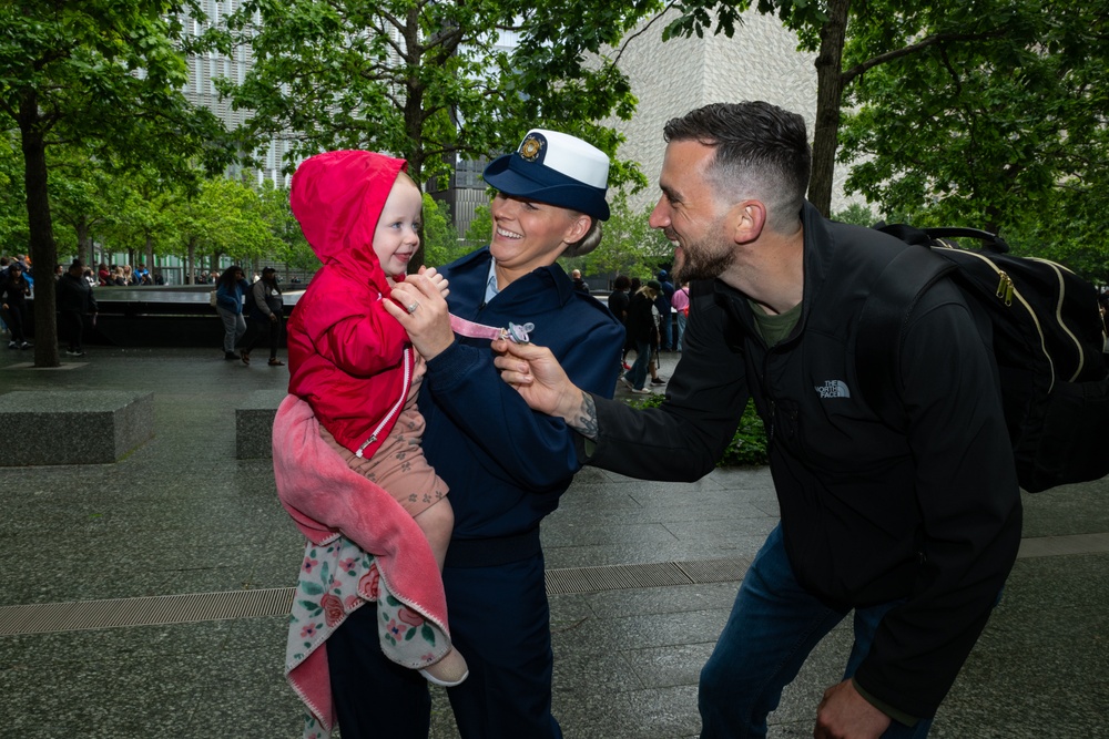 Fleet Week New York promotion and advancement ceremony