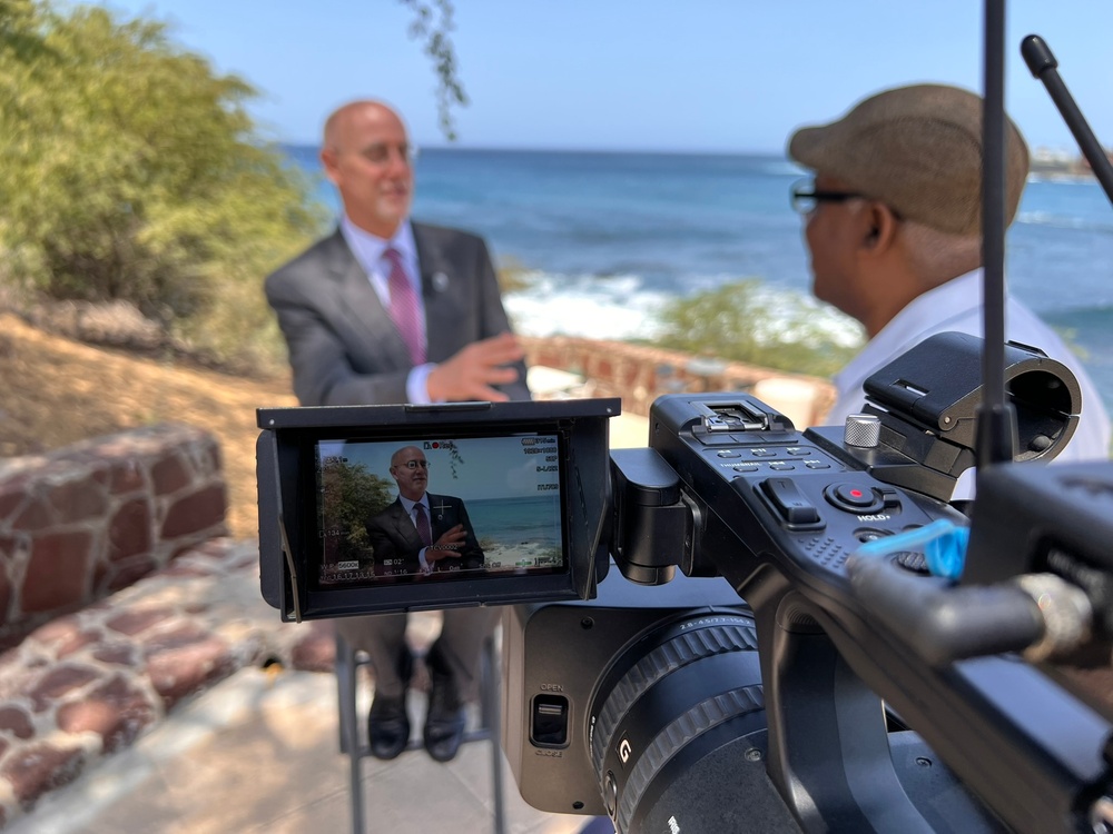 Ambassador Scott visits Cabo Verde for OE25
