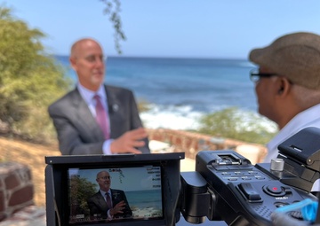 Ambassador Scott visits Cabo Verde for OE25