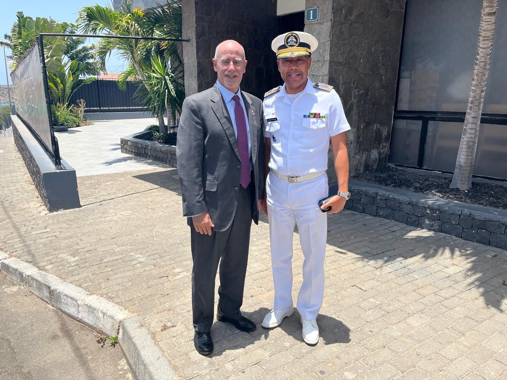 Ambassador Scott visits Cabo Verde for OE25