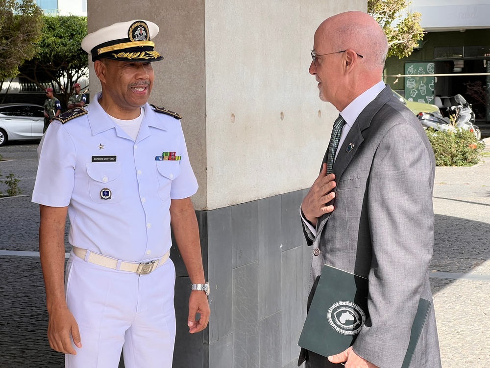 Ambassador Scott visits Cabo Verde for OE25