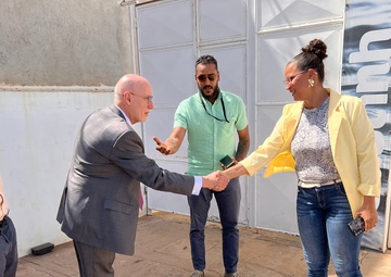 Ambassador Scott visits Cabo Verde for OE25