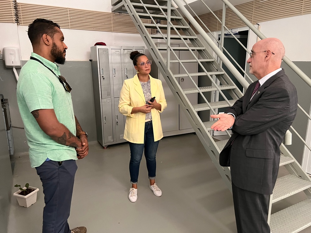 Ambassador Scott visits Cabo Verde for OE25