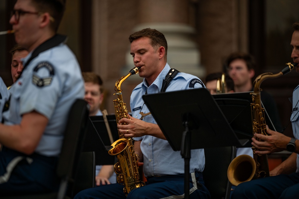 U.S. Air Force Band of the West performs Memorial Day Celebration concert