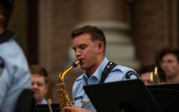 U.S. Air Force Band of the West performs Memorial Day celebration concert