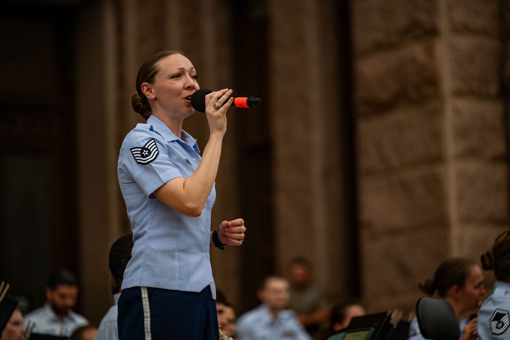 U.S. Air Force Band of the West performs Memorial Day Celebration concert