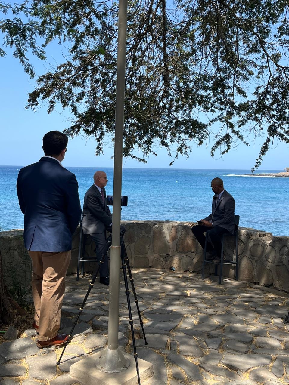 Ambassador Scott visits Cabo Verde for OE25