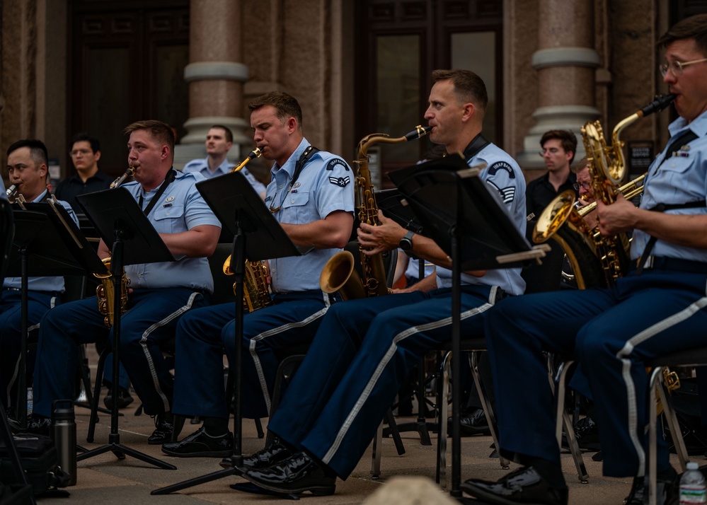 U.S. Air Force Band of the West performs Memorial Day Celebration concert