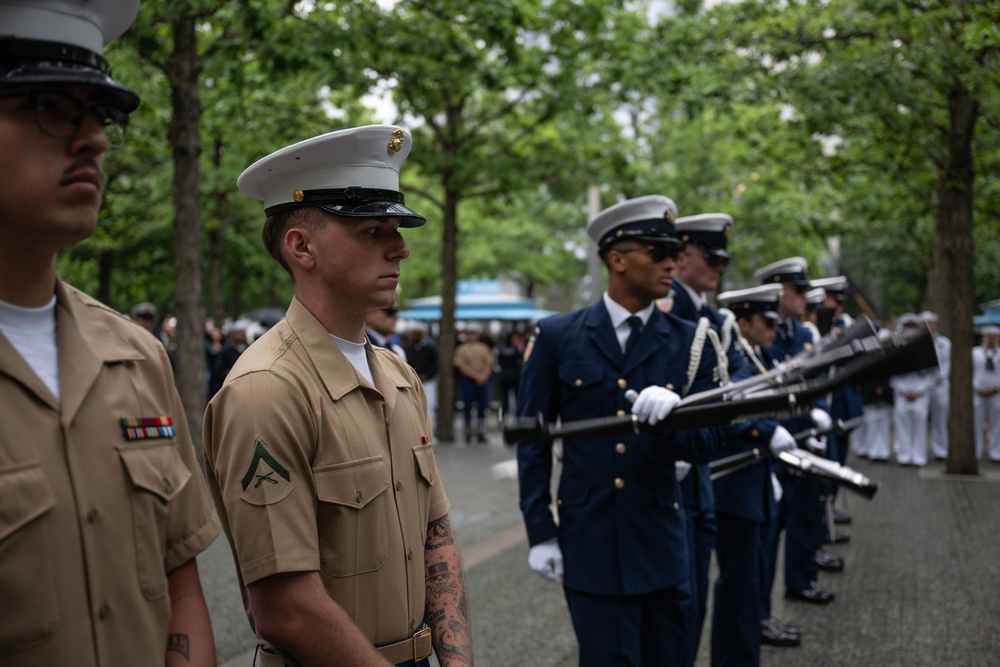 Fleet Week promotion and advancement ceremony