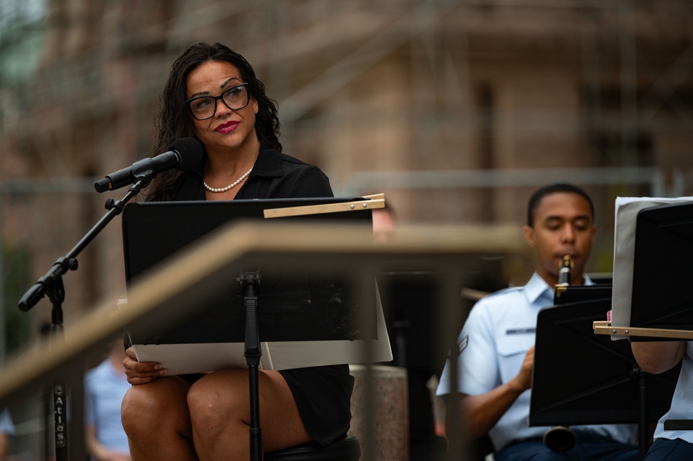 U.S. Air Force Band of the West performs Memorial Day Celebration concert