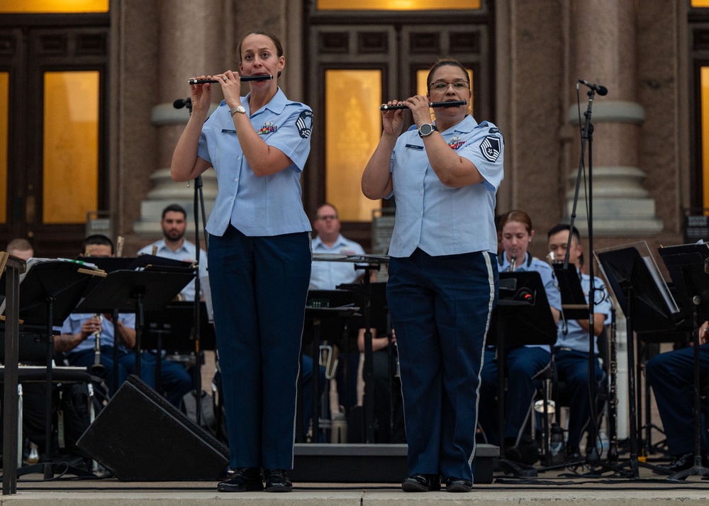 U.S. Air Force Band of the West performs Memorial Day Celebration concert
