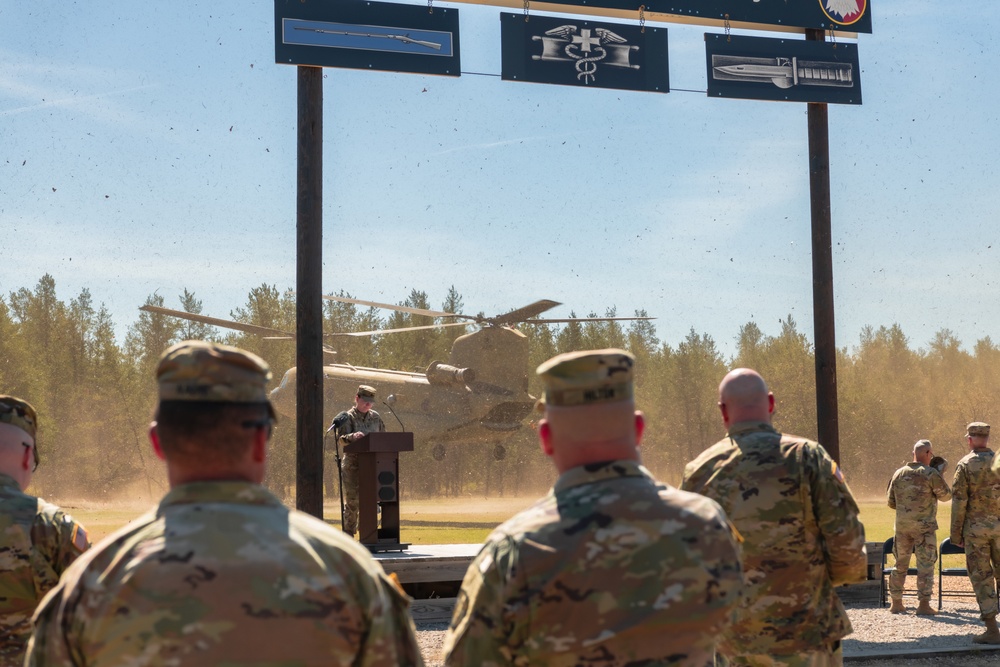 E3B Awards Ceremony at Fort McCoy