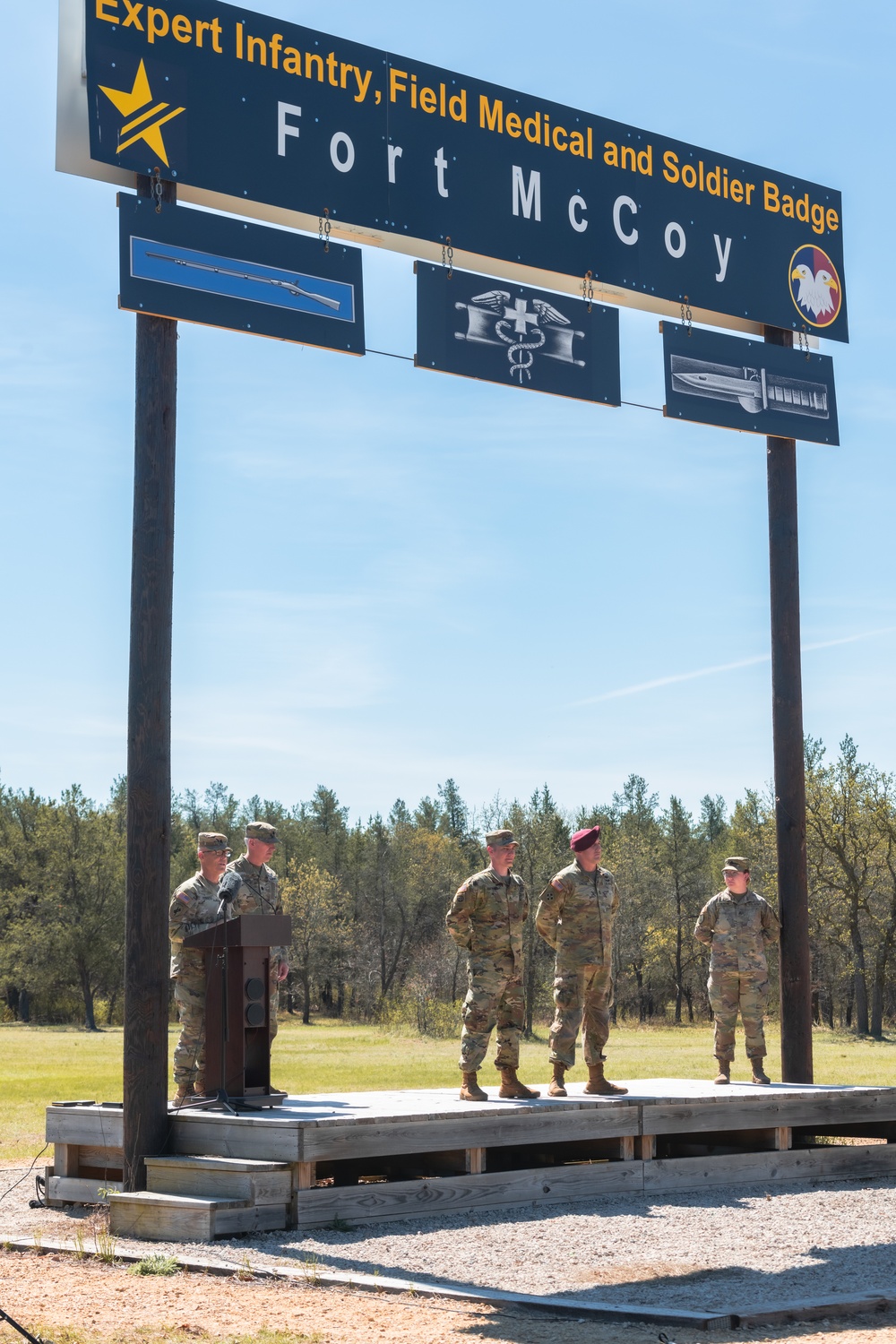 E3B Awards Ceremony at Fort McCoy