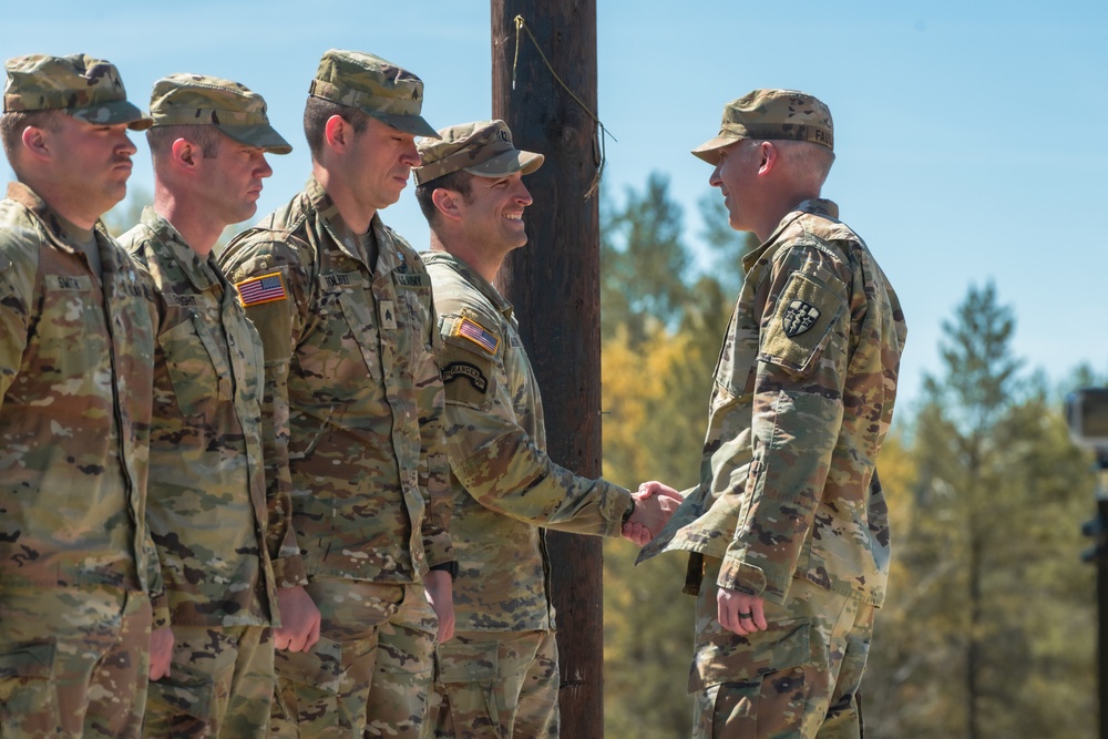 E3B Awards Ceremony at Fort McCoy