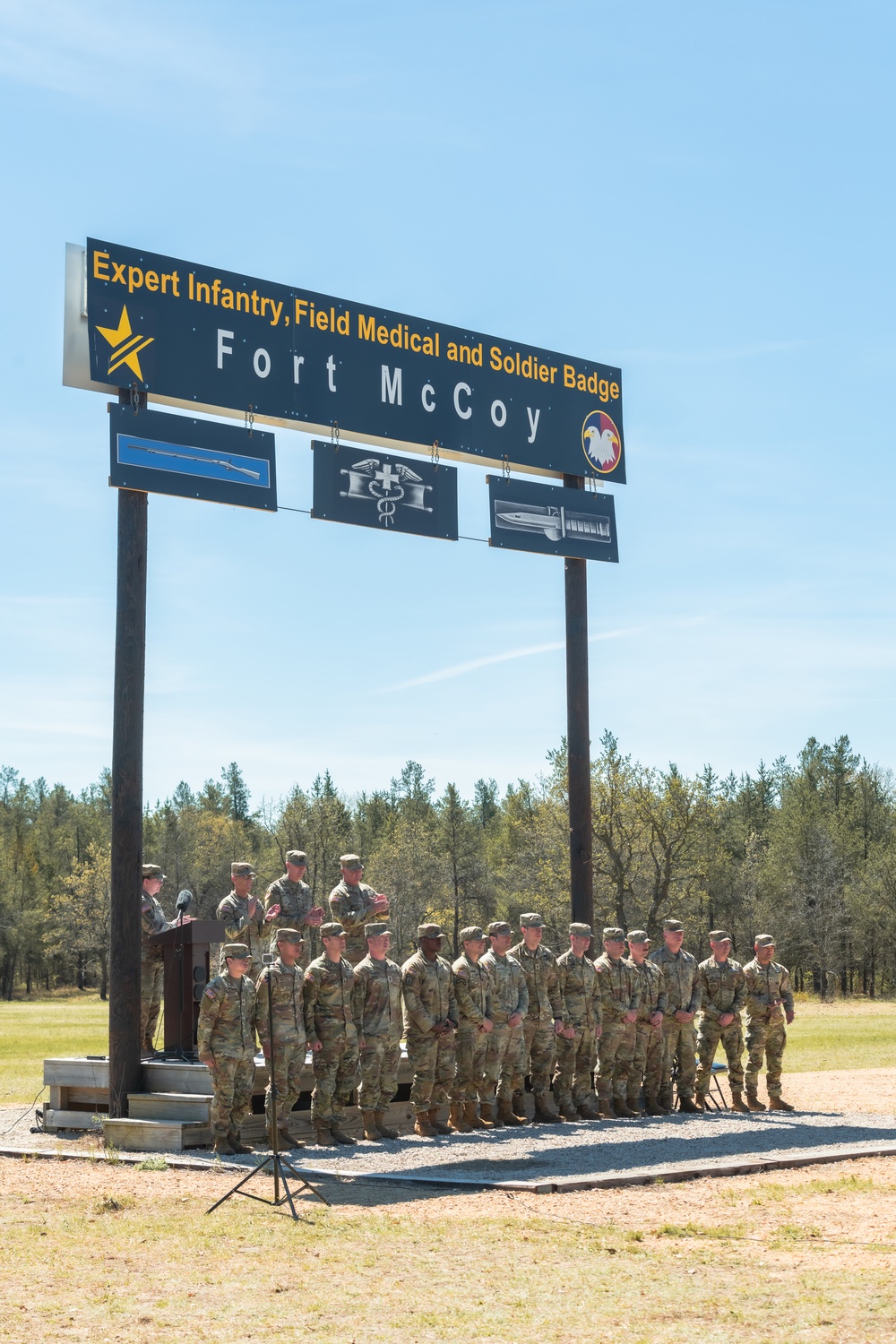 E3B Awards Ceremony at Fort McCoy